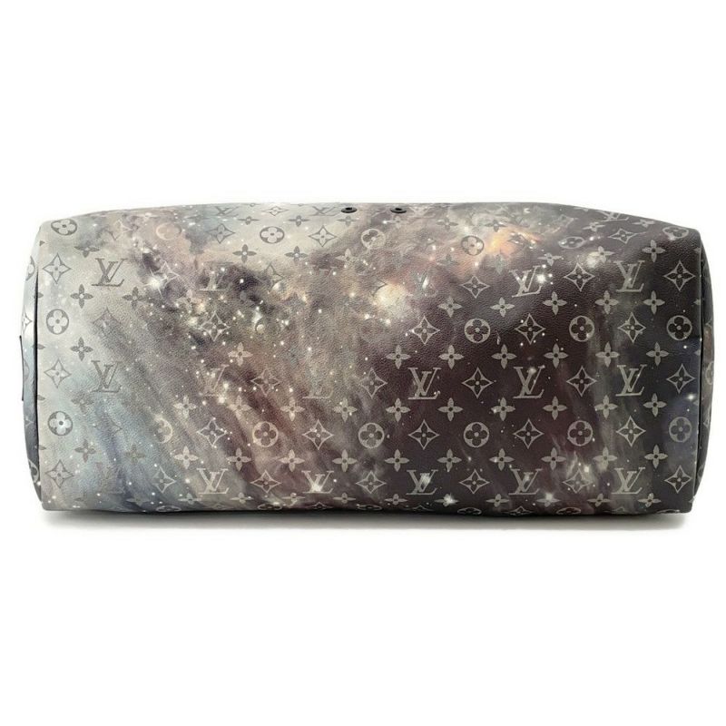 ルイヴィトン ボストンバッグ モノグラム・ギャラクシー キーポル・バンドリエール50 M44166 トラベルバッグ 旅行バッグ 黒 ブラック