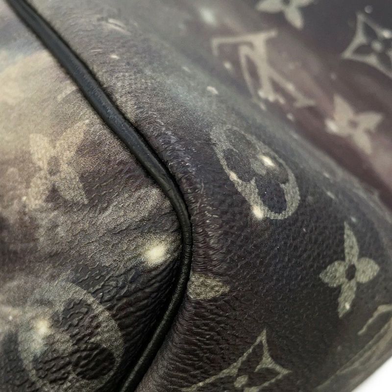 ルイヴィトン ボストンバッグ モノグラム・ギャラクシー キーポル・バンドリエール50 M44166 トラベルバッグ 旅行バッグ 黒 ブラック