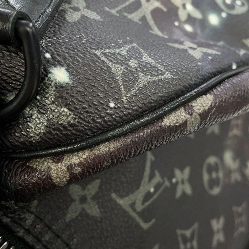 ルイヴィトン ボストンバッグ モノグラム・ギャラクシー キーポル・バンドリエール50 M44166 トラベルバッグ 旅行バッグ 黒 ブラック