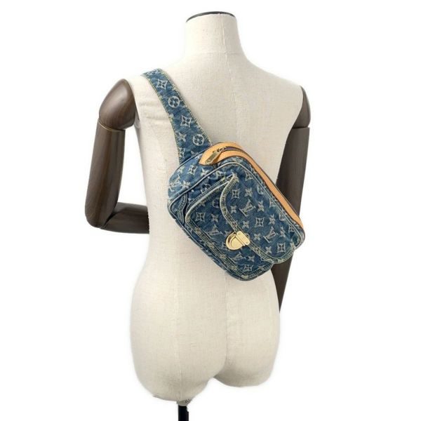ルイヴィトン ボディバッグ モノグラム・デニム バムバッグ M95347 LOUIS VUITTON ヴィトン バッグ ウエストポーチ