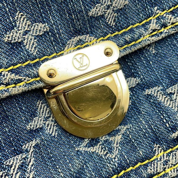 ルイヴィトン ボディバッグ モノグラム・デニム バムバッグ M95347 LOUIS VUITTON ヴィトン バッグ ウエストポーチ