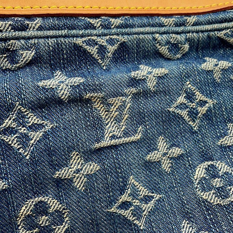 ルイヴィトン ボディバッグ モノグラム・デニム バムバッグ M95347 LOUIS VUITTON ヴィトン バッグ ウエストポーチ