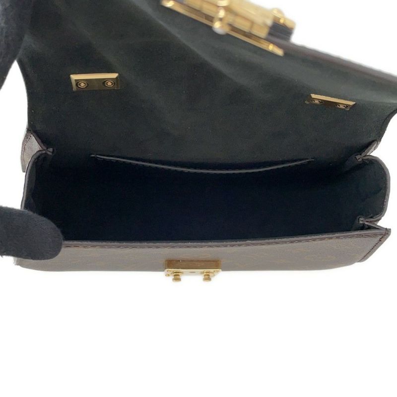 ルイヴィトン ハンドバッグ モノグラム・リバース ティルシット M46548 ヴィトン 3way ショルダーバッグ ブラック 黒