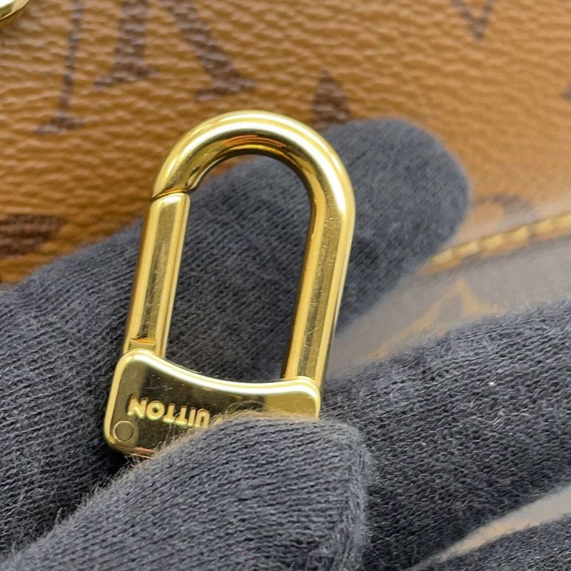 ルイヴィトン ハンドバッグ モノグラム・リバース ティルシット M46548 ヴィトン 3way ショルダーバッグ ブラック 黒