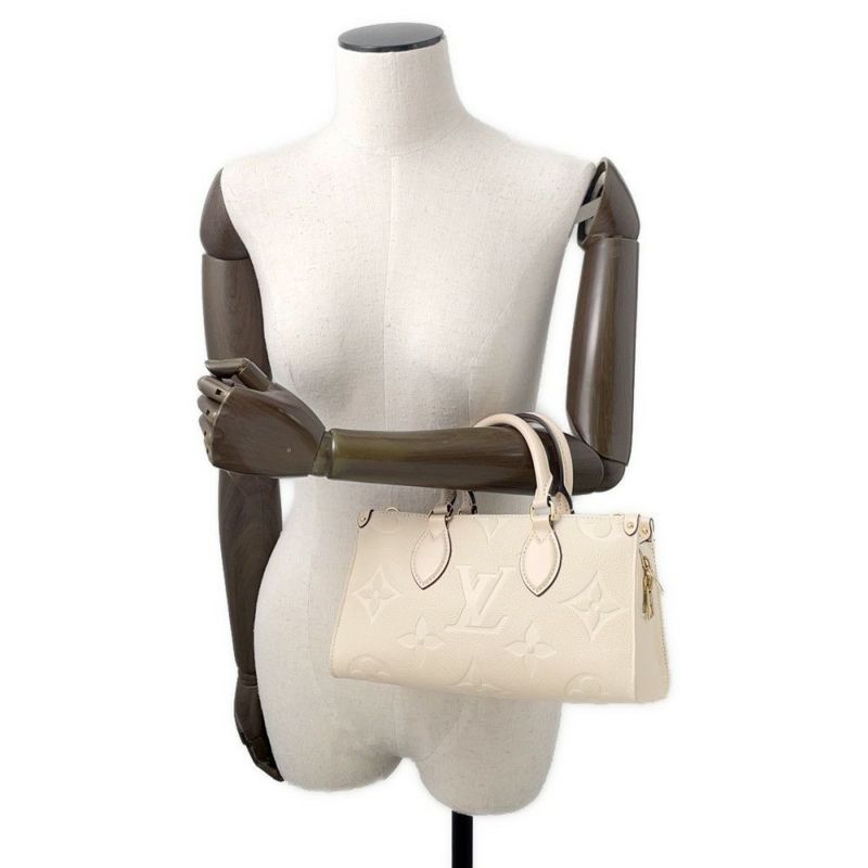 ルイヴィトン ハンドバッグ モノグラム・アンプラント オンザゴー EW M23698 LOUIS VUITTON 3way ショルダーバッグ