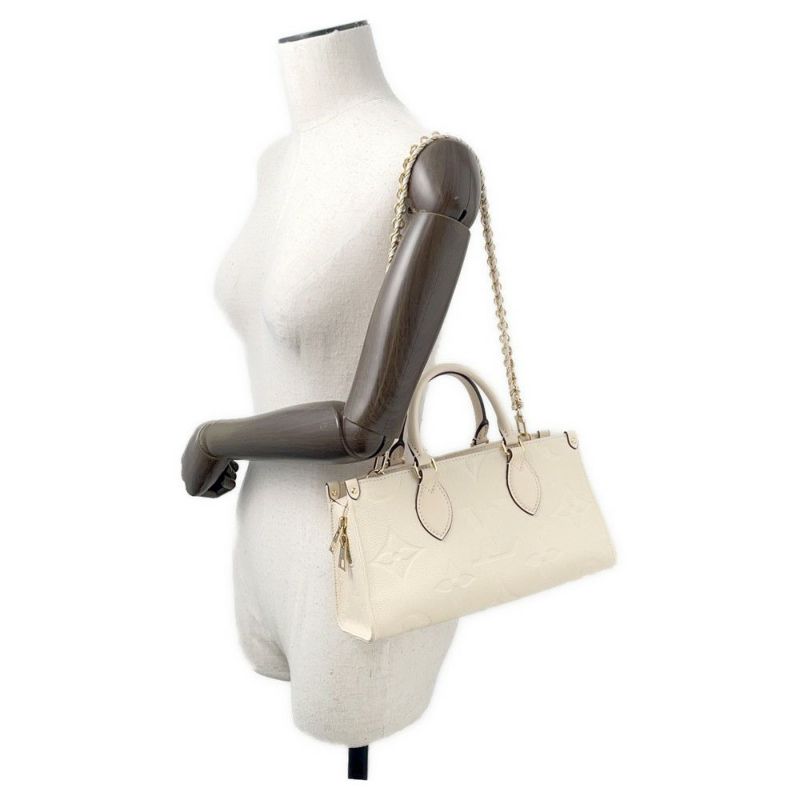 ルイヴィトン ハンドバッグ モノグラム・アンプラント オンザゴー EW M23698 LOUIS VUITTON 3way ショルダーバッグ