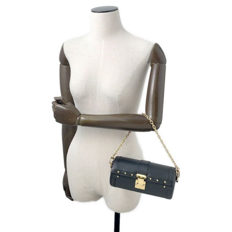 ルイヴィトン ショルダーバッグ エピ パピヨントランク M58655 LOUIS VUITTON ヴィトン 2way ブラック 黒