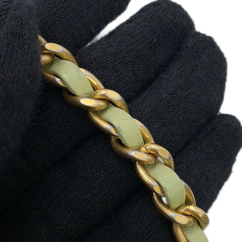 シャネル チェーンショルダーバッグ ココマーク マトラッセ ラムスキン AS2201 CHANEL