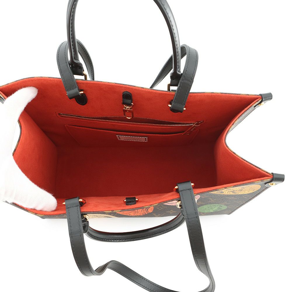 ルイヴィトン トートバッグ モノグラム・カメオ オンザゴー MM M59245 バッグ 2wayショルダー 2021秋冬 フォルナセッティ コラボ