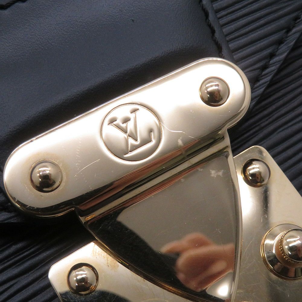 ルイヴィトン ハンドバッグ エピ モンソー M52122 LOUIS VUITTON ヴィトン バッグ 2way ショルダーバッグ ブラック 黒