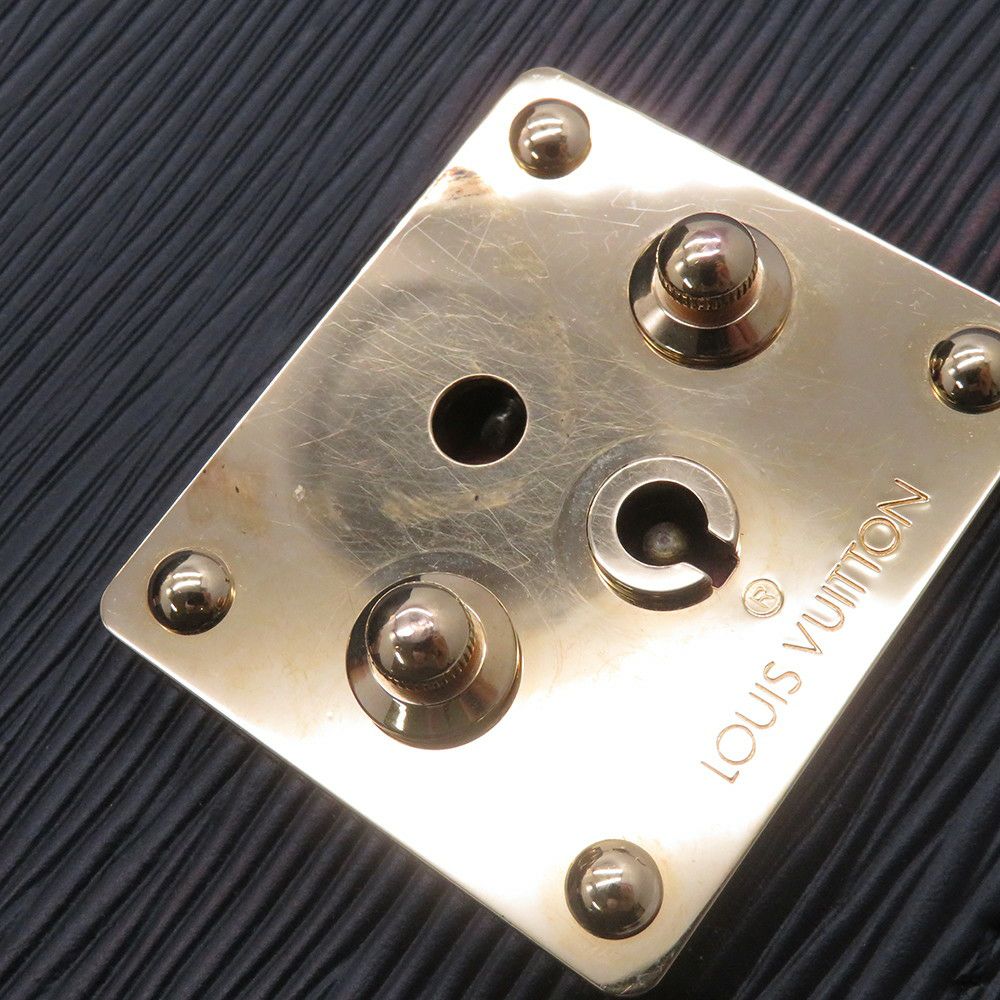 ルイヴィトン ハンドバッグ エピ モンソー M52122 LOUIS VUITTON ヴィトン バッグ 2way ショルダーバッグ ブラック 黒