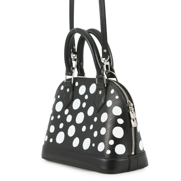 ルイヴィトン ハンドバッグ エピ LV × YK アルマ BB M21699 ヴィトン バッグ 2wayショルダー 黒 ブラック 草間彌生 コラボ