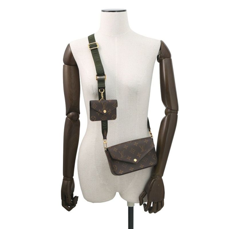 ルイヴィトン ショルダーバッグ モノグラム ミュルティ・ポシェット・フェリシー M80091 LOUIS VUITTON ヴィトン バッグ