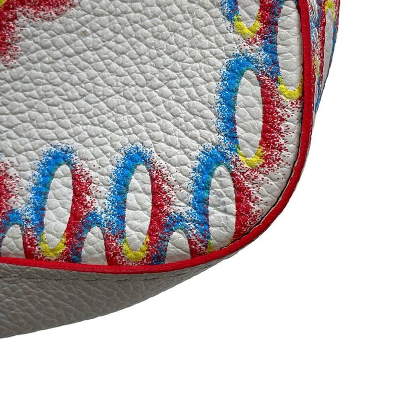 ルイヴィトン ショルダーバッグ ダミエ・ジャイアントスプレー トリオ・メッセンジャー M20665 LOUIS VUITTON 白