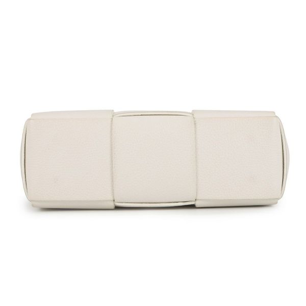 ボッテガヴェネタ トートバッグ キャンディ アルコ マキシイントレチャート 729029 BOTTEGA VENETA 2way 白