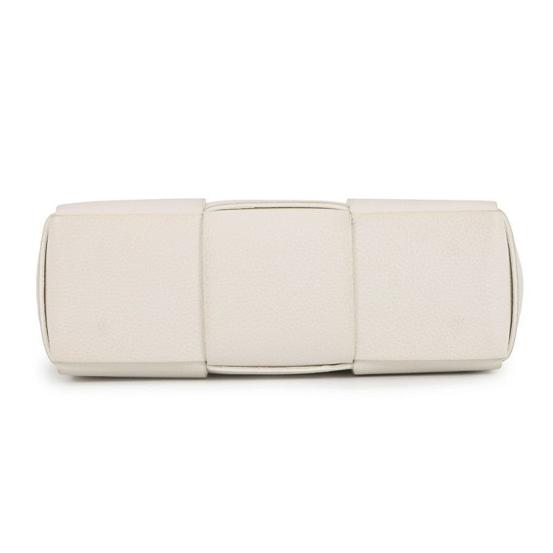 ボッテガヴェネタ トートバッグ キャンディ アルコ マキシイントレチャート 729029 BOTTEGA VENETA 2way 白