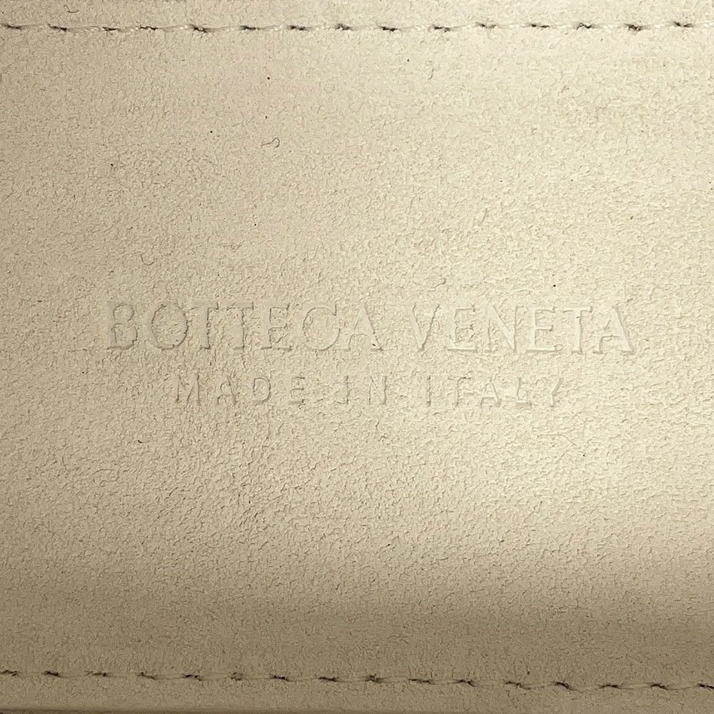 ボッテガヴェネタ トートバッグ キャンディ アルコ マキシイントレチャート 729029 BOTTEGA VENETA 2way 白