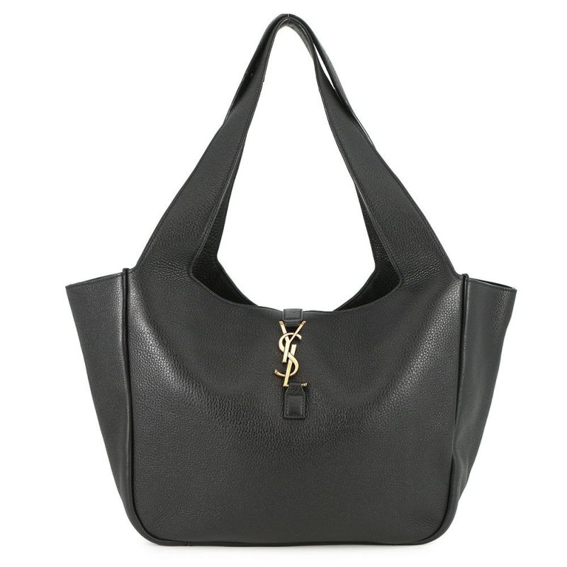 サンローランパリ トートバッグ LE 5 7 BEA ル・サンカセット ベア ディアスキン 763435 SAINT LAURENT PARIS 黒