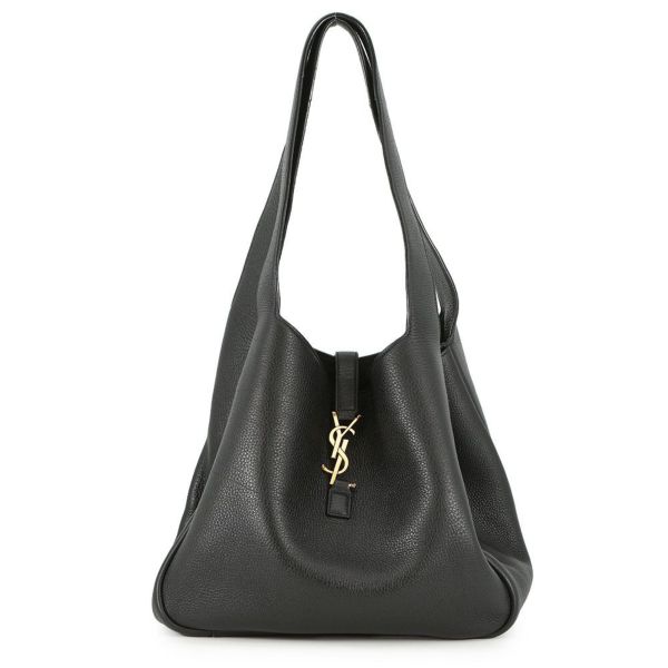 サンローランパリ トートバッグ LE 5 7 BEA ル・サンカセット ベア ディアスキン 763435 SAINT LAURENT PARIS 黒