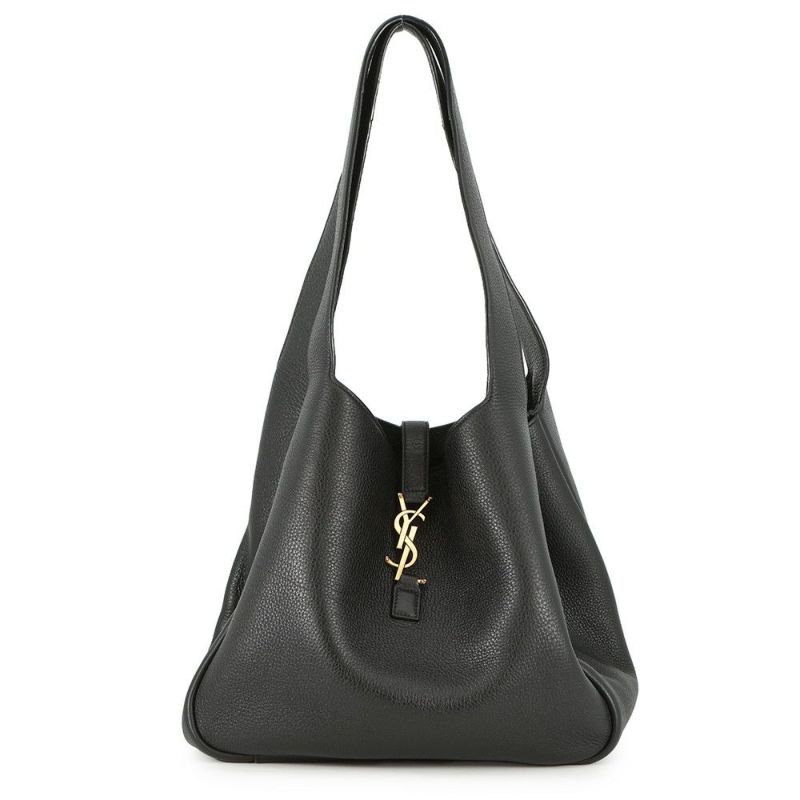 サンローランパリ トートバッグ LE 5 7 BEA ル・サンカセット ベア ディアスキン 763435 SAINT LAURENT PARIS 黒