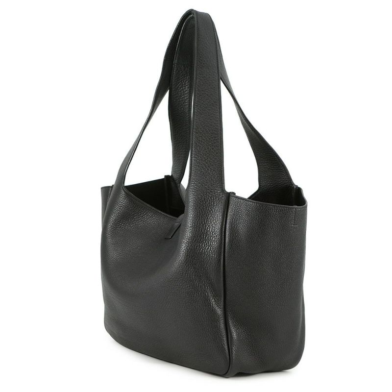 サンローランパリ トートバッグ LE 5 7 BEA ル・サンカセット ベア ディアスキン 763435 SAINT LAURENT PARIS 黒