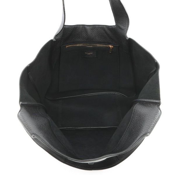 サンローランパリ トートバッグ LE 5 7 BEA ル・サンカセット ベア ディアスキン 763435 SAINT LAURENT PARIS 黒
