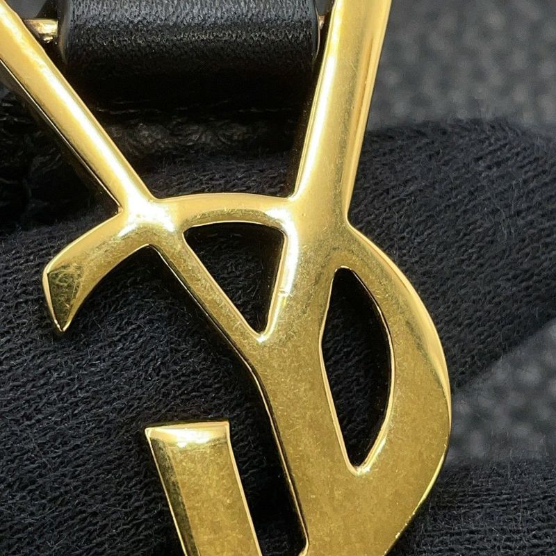 サンローランパリ トートバッグ LE 5 7 BEA ル・サンカセット ベア ディアスキン 763435 SAINT LAURENT PARIS 黒