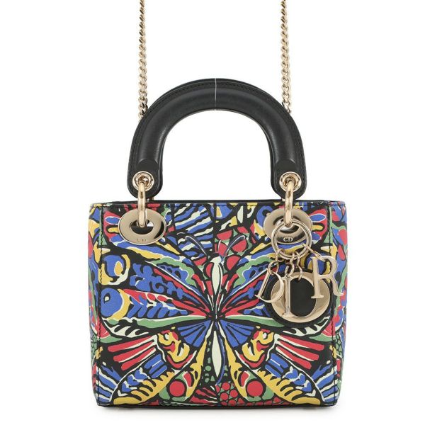 クリスチャン・ディオール ハンドバッグ レディディオール 蝶モチーフ ミニ Christian Dior 2way