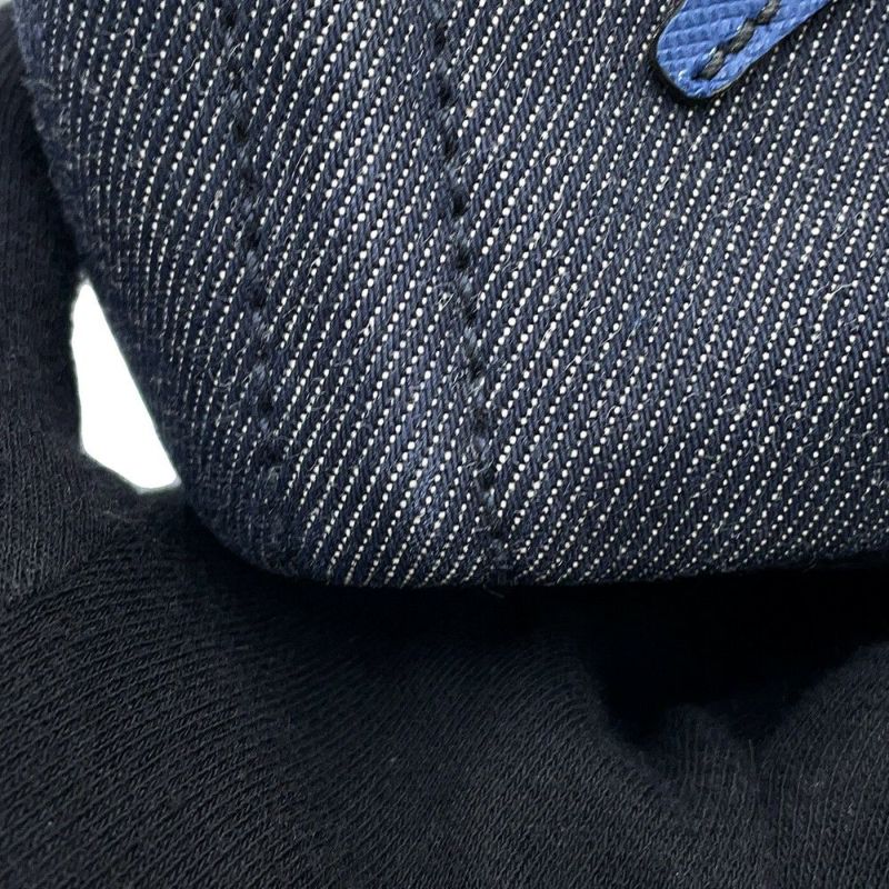 プラダ トートバッグ カナパ CANAPA ロボット デニム 1BG439 PRADA 2way