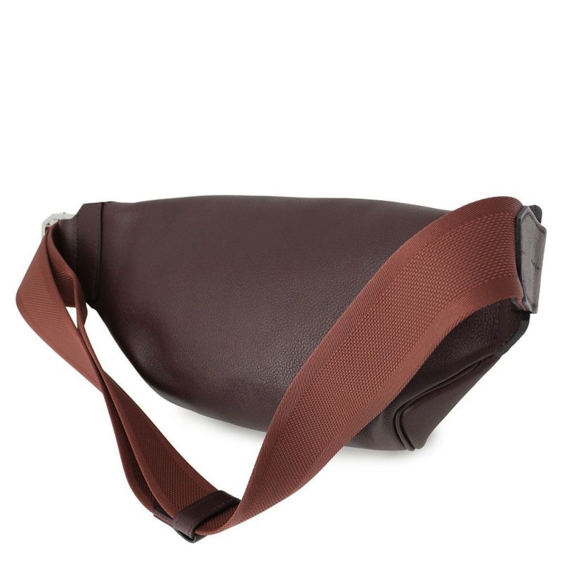 エルメス ボディバッグ シティスライドクロスPM プルーン/シルバー金具 エバーカラー Z刻印 メンズ