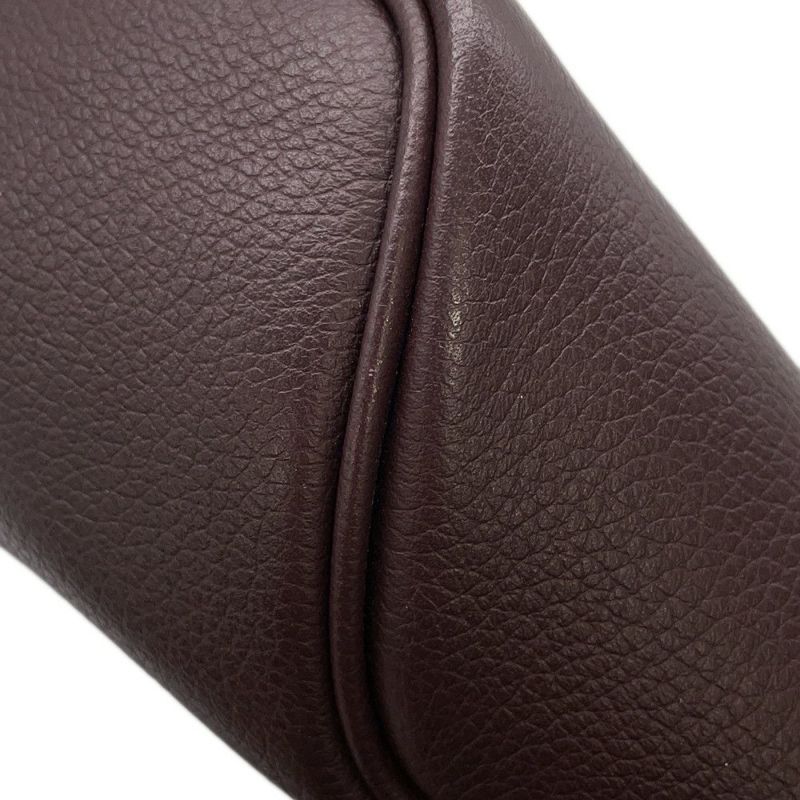 エルメス ボディバッグ シティスライドクロスPM プルーン/シルバー金具 エバーカラー Z刻印 メンズ