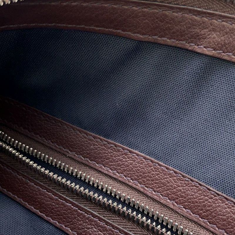 エルメス ボディバッグ シティスライドクロスPM プルーン/シルバー金具 エバーカラー Z刻印 メンズ