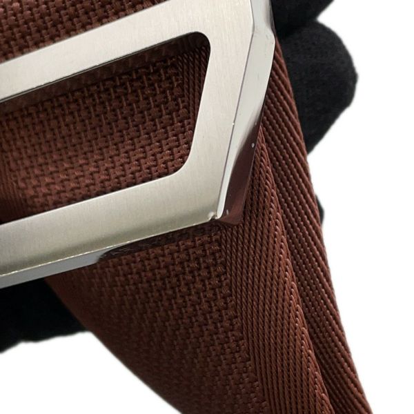 エルメス ボディバッグ シティスライドクロスPM プルーン/シルバー金具 エバーカラー Z刻印 メンズ