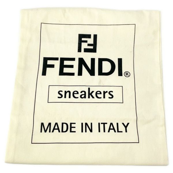 フェンディ スニーカー Faster ズッカ柄 ファブリック メンズサイズ6 7E1555 FENDI 靴