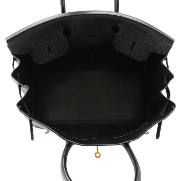 エルメス バーキン35 ブラック/ゴールド金具 トゴ Z刻印 HERMES Birkin ハンドバッグ 黒