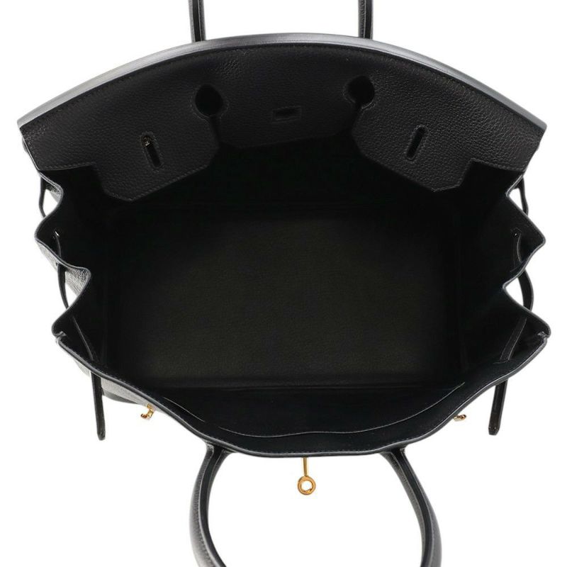 エルメス バーキン35 ブラック/ゴールド金具 トゴ Z刻印 HERMES Birkin ハンドバッグ 黒