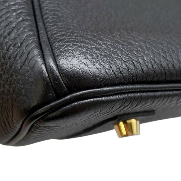 エルメス バーキン35 ブラック/ゴールド金具 トゴ Z刻印 HERMES Birkin ハンドバッグ 黒