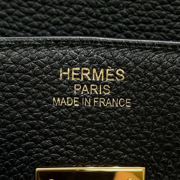 エルメス バーキン35 ブラック/ゴールド金具 トゴ Z刻印 HERMES Birkin ハンドバッグ 黒