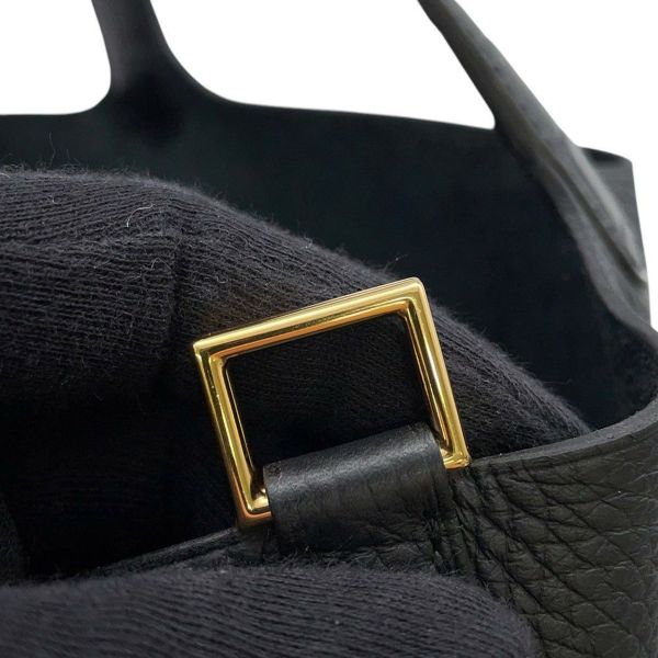 エルメス ハンドバッグ ピコタンロックPM タッチ ブラック/ゴールド金具 トリヨンクレマンス K刻印 黒