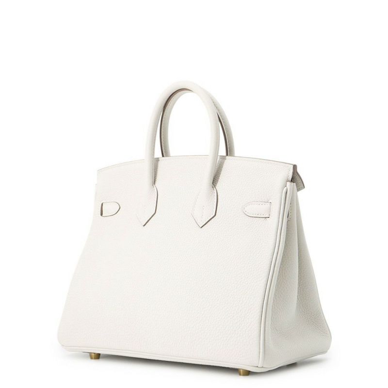 エルメス バーキン25 グリスペール/ゴールド金具 トゴ W刻印 HERMES Birkin ハンドバッグ