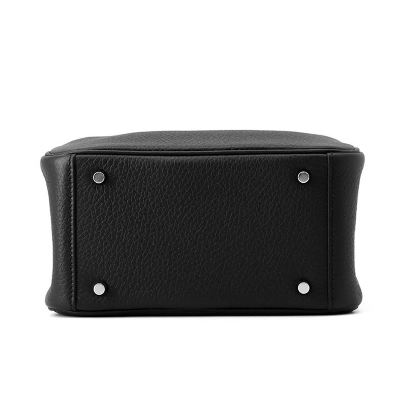 エルメス ハンドバッグ リンディ ミニ ブラック/シルバー金具 トリヨンクレマンス K刻印 HERMES バッグ 2wayショルダーバッグ