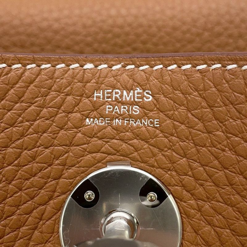 エルメス ハンドバッグ リンディ26  ゴールド/シルバー金具 トリヨンクレマンス K刻印 2wayショルダー