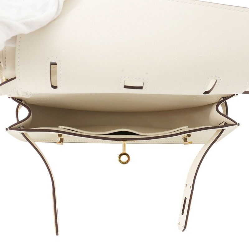 エルメス ジプシエール ミニ ベトン/ゴールド金具 スイフト K刻印 HERMES バッグ