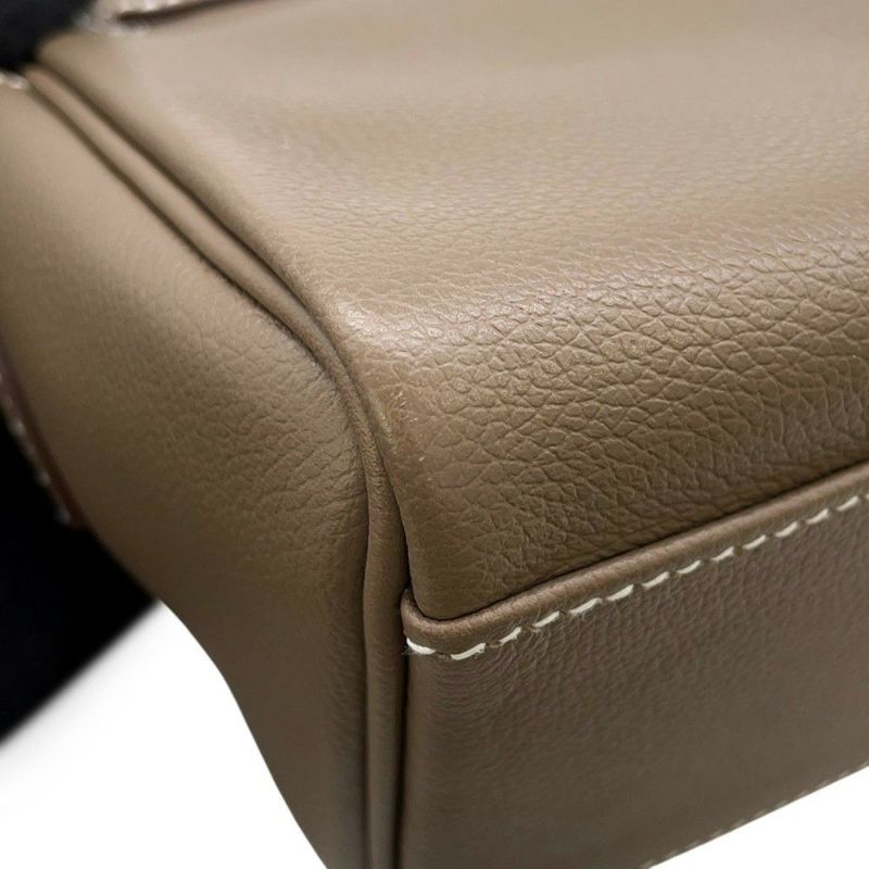 エルメス ケリーメッセンジャーPM エトゥープ/シルバー金具 エバーカラー W刻印 HERMES メンズ