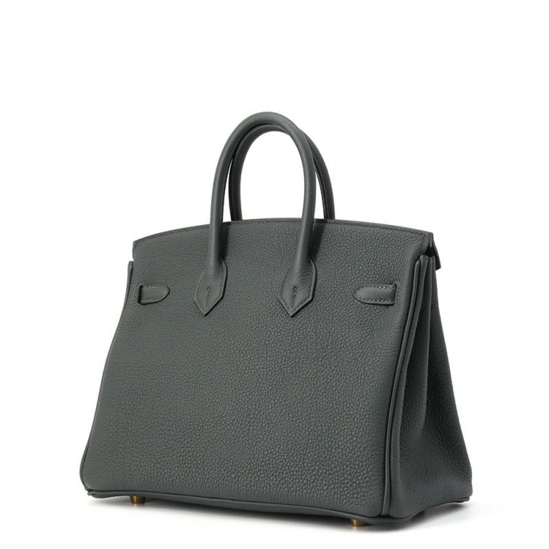 エルメス バーキン25 ブラック/ゴールド金具 トゴ W刻印 HERMES Birkin ハンドバッグ ニューヴェールフォンセ