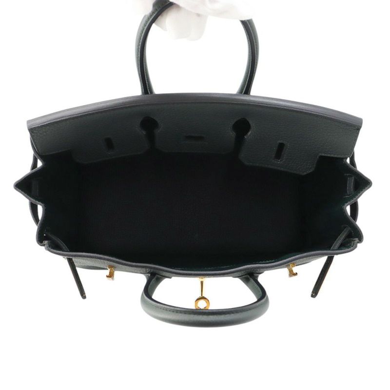 エルメス バーキン25 ブラック/ゴールド金具 トゴ W刻印 HERMES Birkin ハンドバッグ ニューヴェールフォンセ