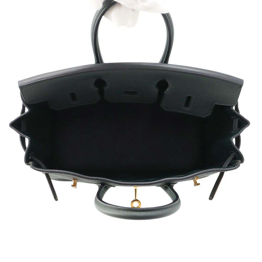 エルメス バーキン25 ブラック/ゴールド金具 トゴ W刻印 HERMES Birkin ハンドバッグ ニューヴェールフォンセ