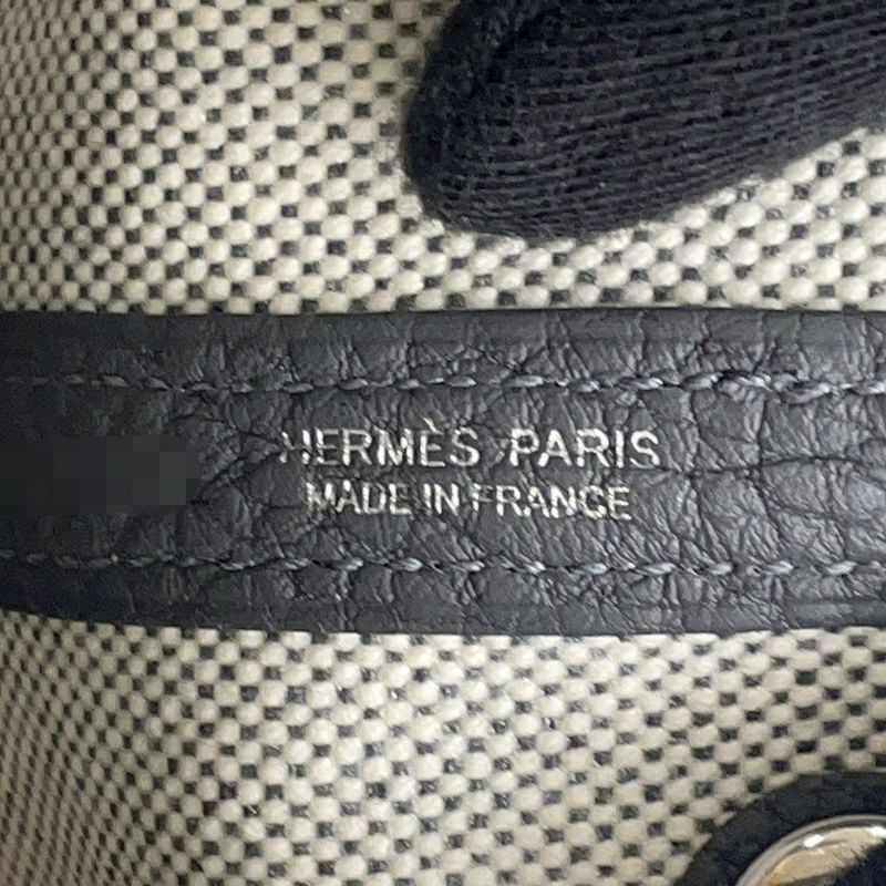 エルメス ネオ・ガーデン 23 ガーデンパーティ アルドワーズ/エクリュ/シルバー金具 トワルアッシュヴァイキング/ネゴンダ K刻印