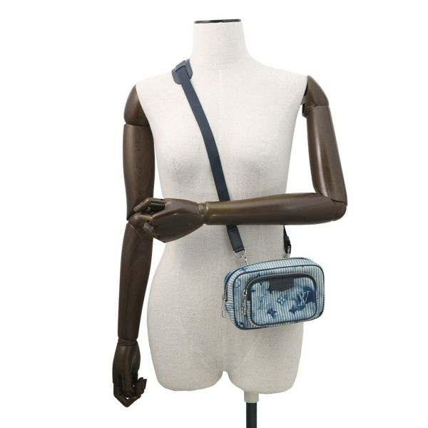 ルイヴィトン ボディバッグ ウォーターカラー・モノグラム アウトドア ポシェット M80462 ヴィトン 3way ウエストバッグ ショルダーバッグ