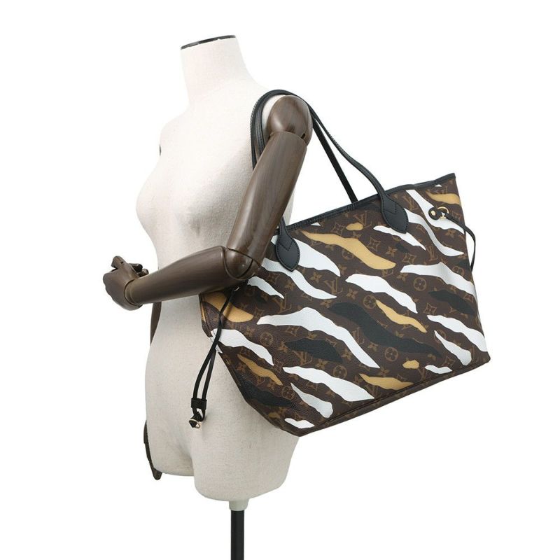 ルイヴィトン トートバッグ モノグラム ネヴァーフル MM M45201 ヴィトン ショルダーバッグ ポーチ付き リーグオブレジェンド コラボ